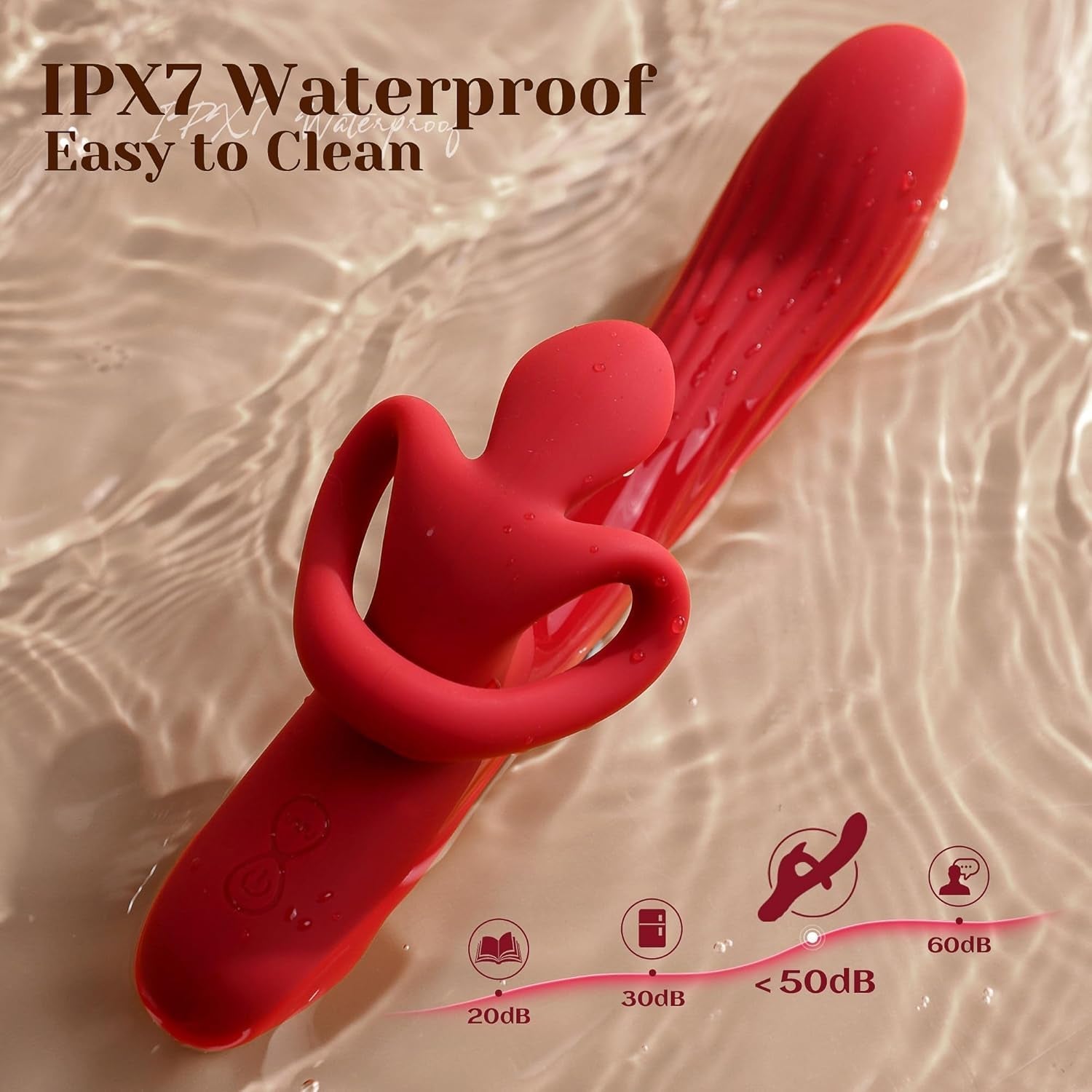 OrbiLuxe 360° Rotating 3-in-1 G-Spot Rabbit