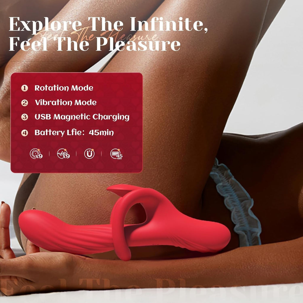 OrbiLuxe 360° Rotating 3-in-1 G-Spot Rabbit