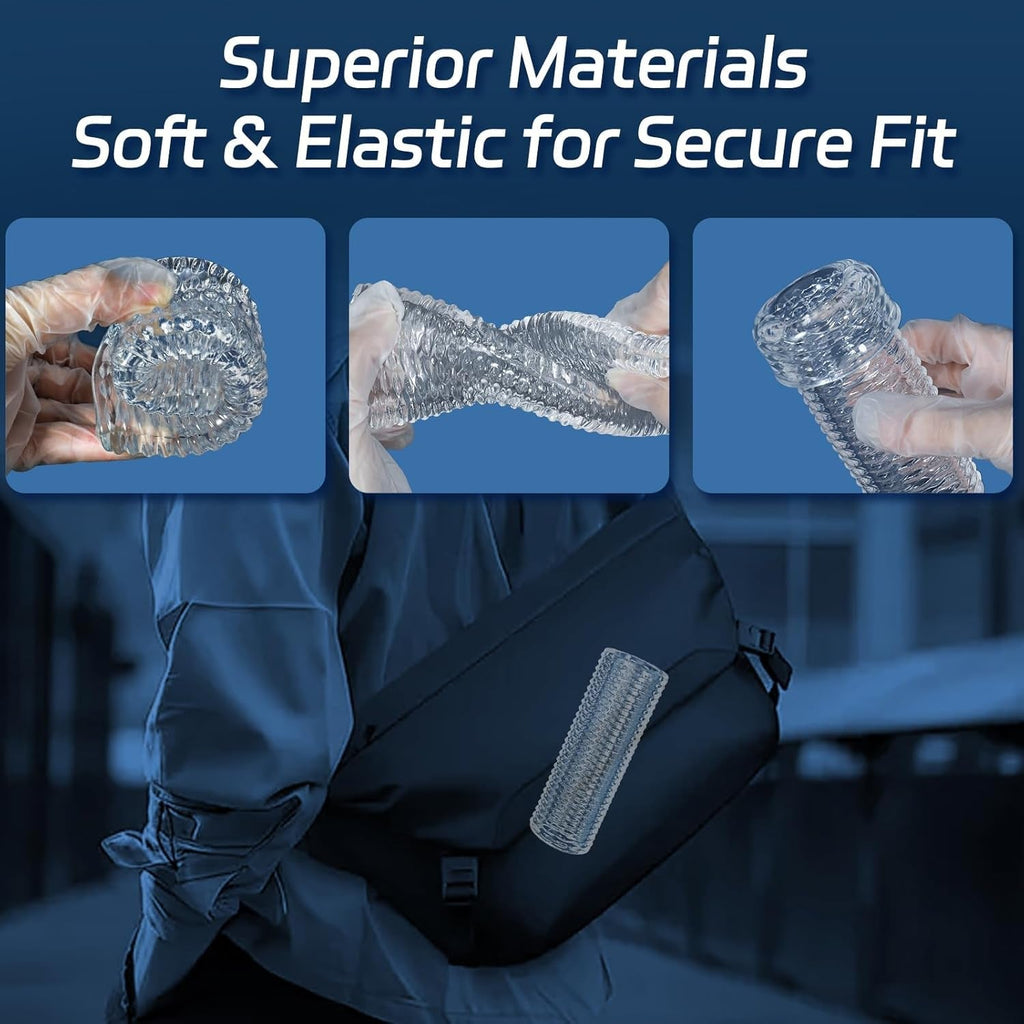 GirthForge Trim-to-Fit Penis Girth Enhancer Sleeve
