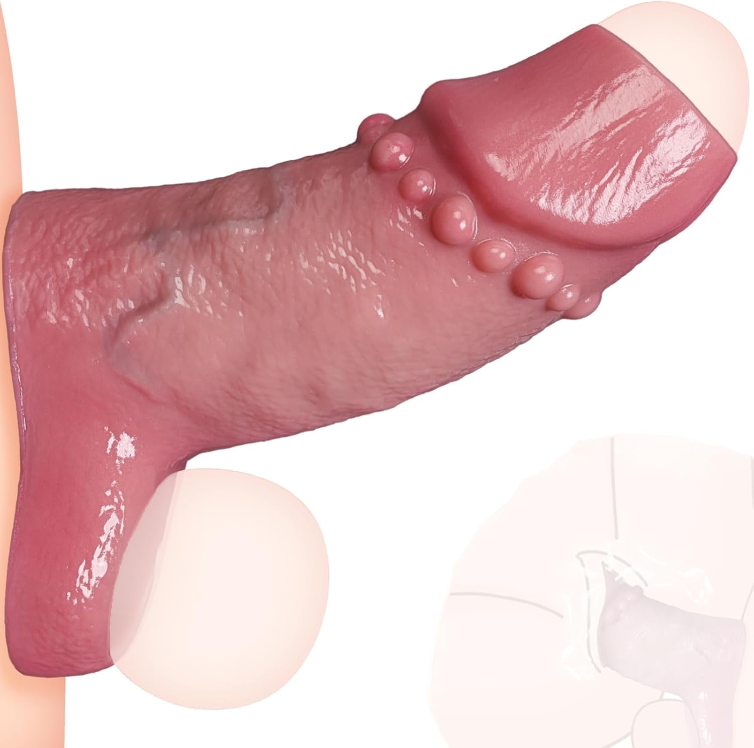 GirthGlide Silicone Penis Sleeve Extender