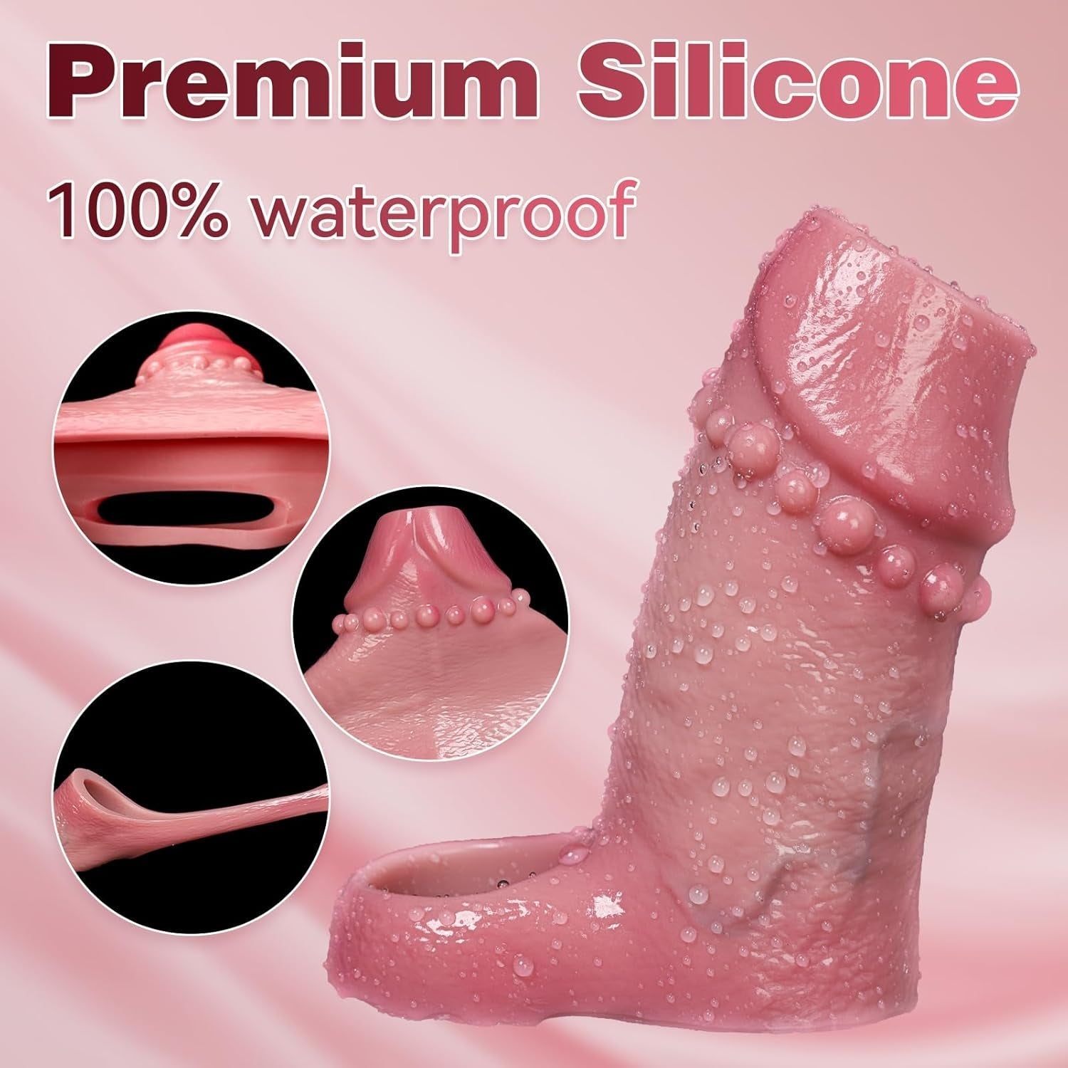 GirthGlide Silicone Penis Sleeve Extender