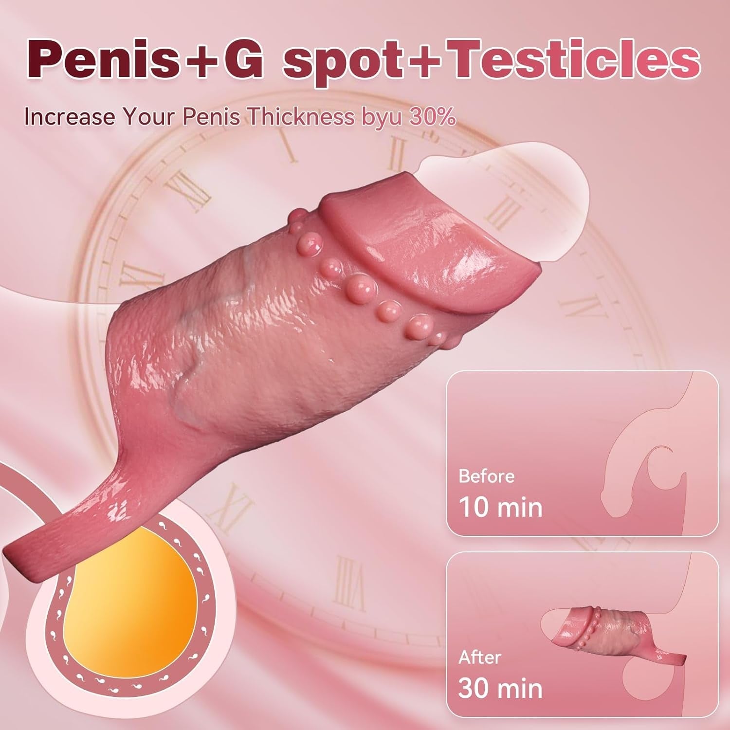 GirthGlide Silicone Penis Sleeve Extender
