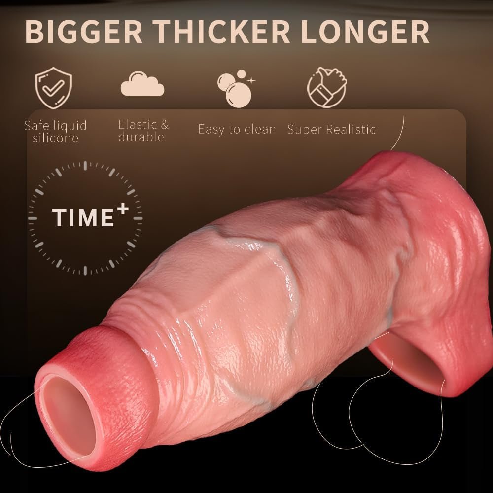 GirthLock 2.5” Silicone Cock Sleeve Extender