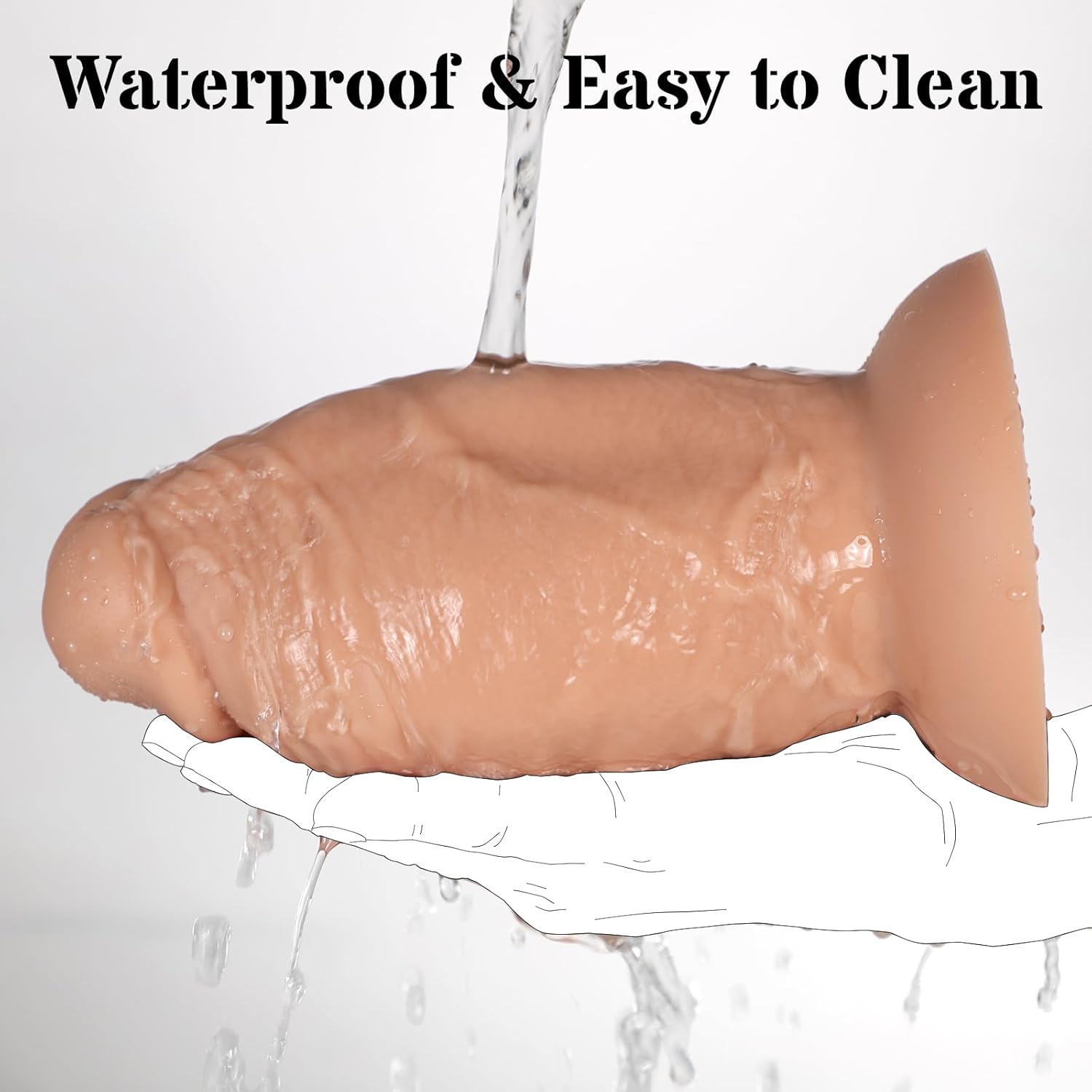 GirthMonarch 7.5" Extra Thick Dildo with Suction Base