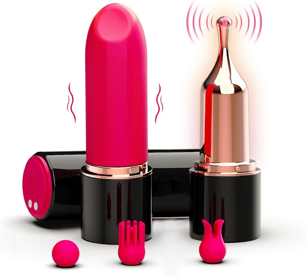 GlamVibe 4-Play Lipstick Vibrator
