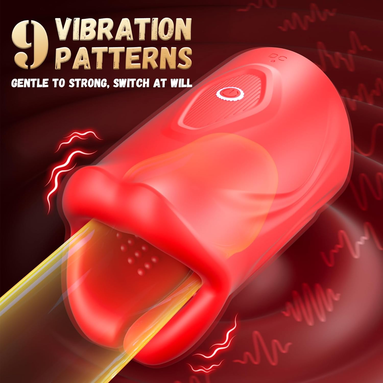 GlansMax 2-in-1 Penis Vibrator & Trainer