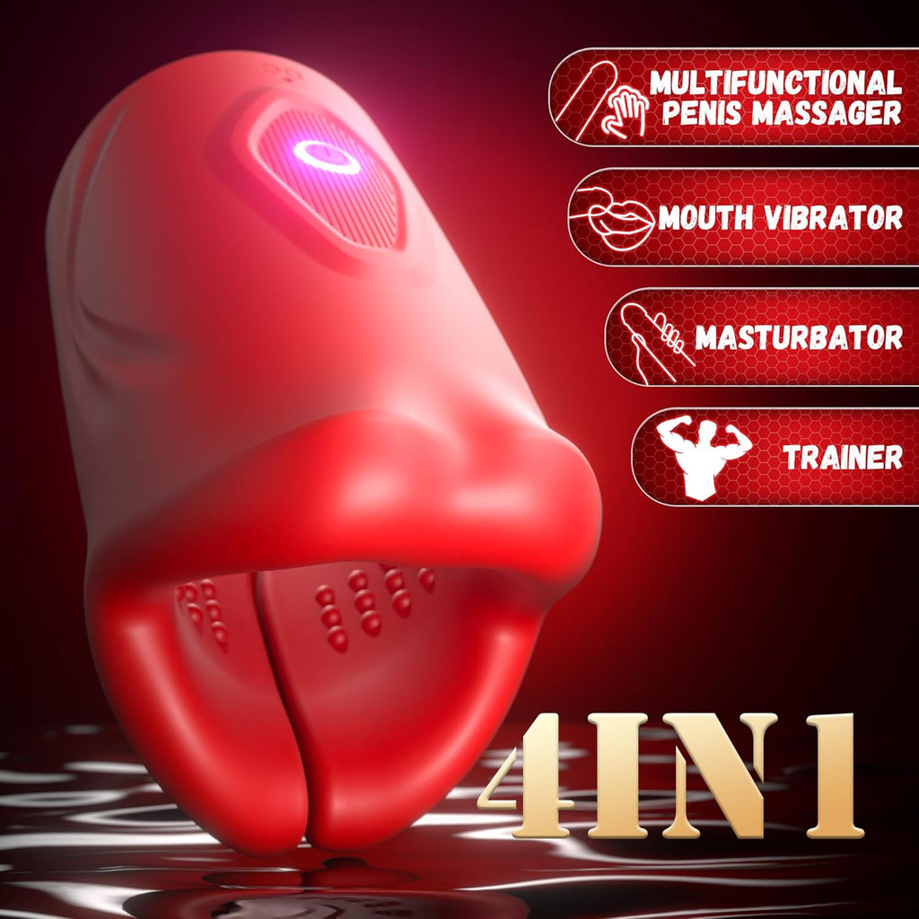 GlansMax 2-in-1 Penis Vibrator & Trainer