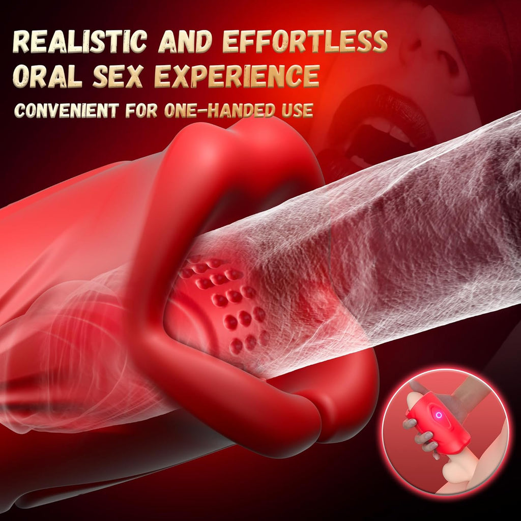 GlansMax 2-in-1 Penis Vibrator & Trainer