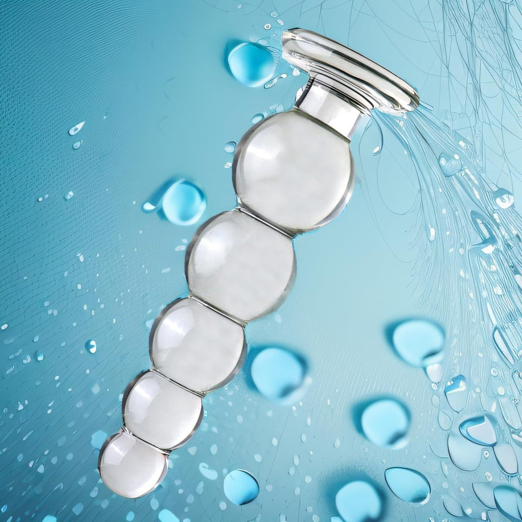GlideBeads Glass Anal Plug