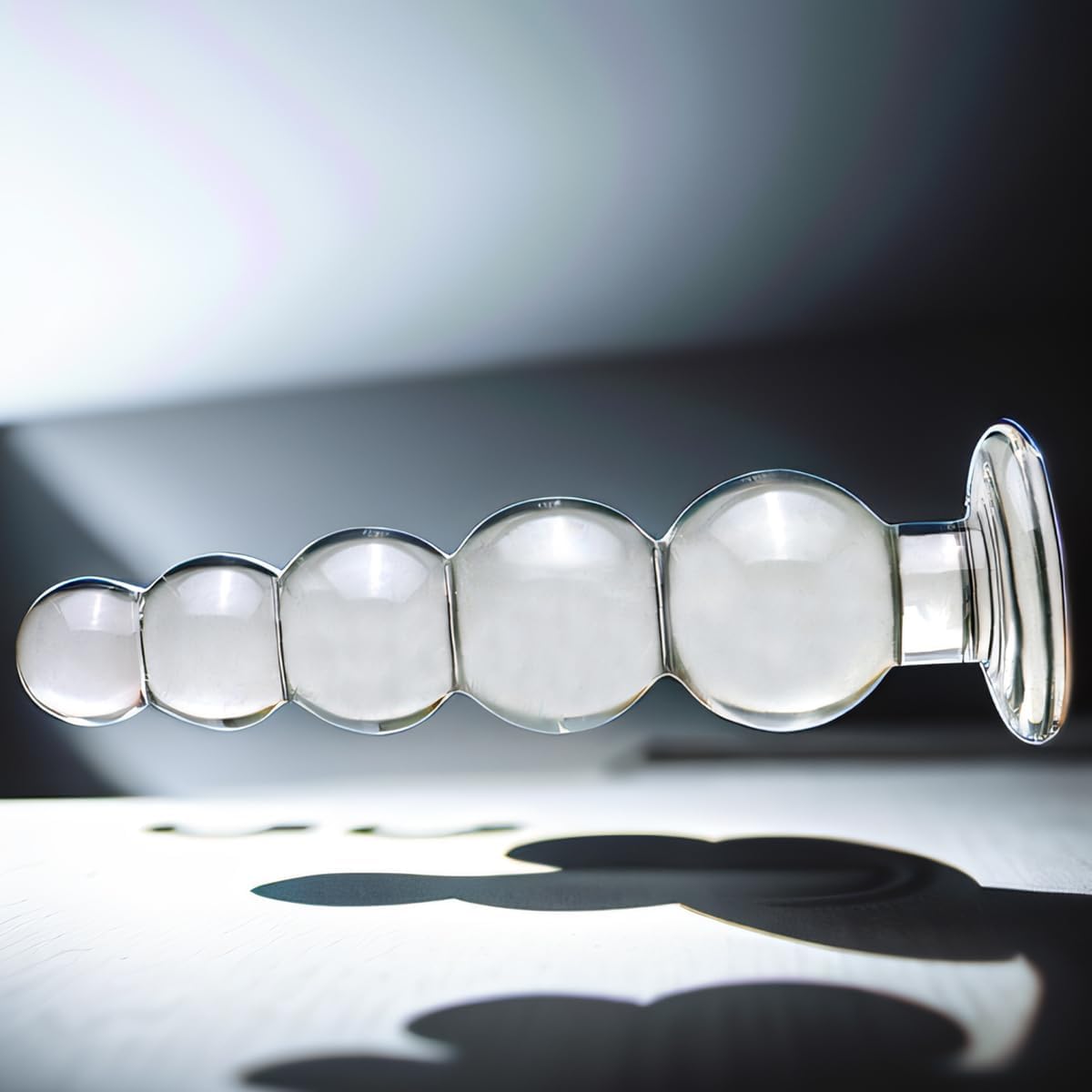 GlideBeads Glass Anal Plug