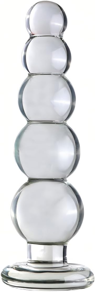GlideBeads Glass Anal Plug