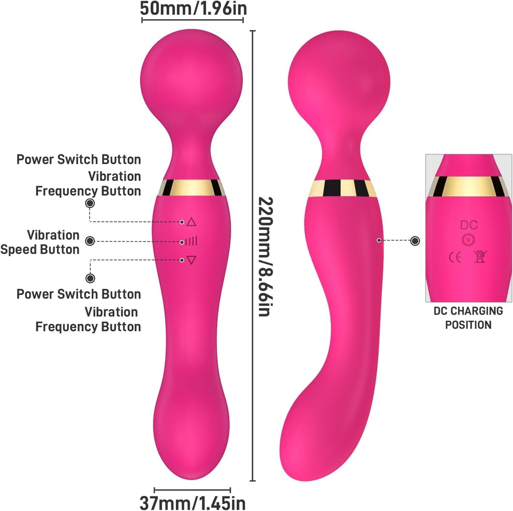 GlideForce Rechargeable G-Spot Wand Vibrator