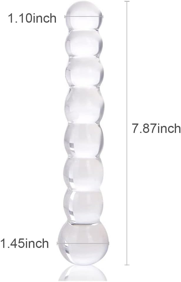GlidePearl Dual Ended Glass Beads Plug