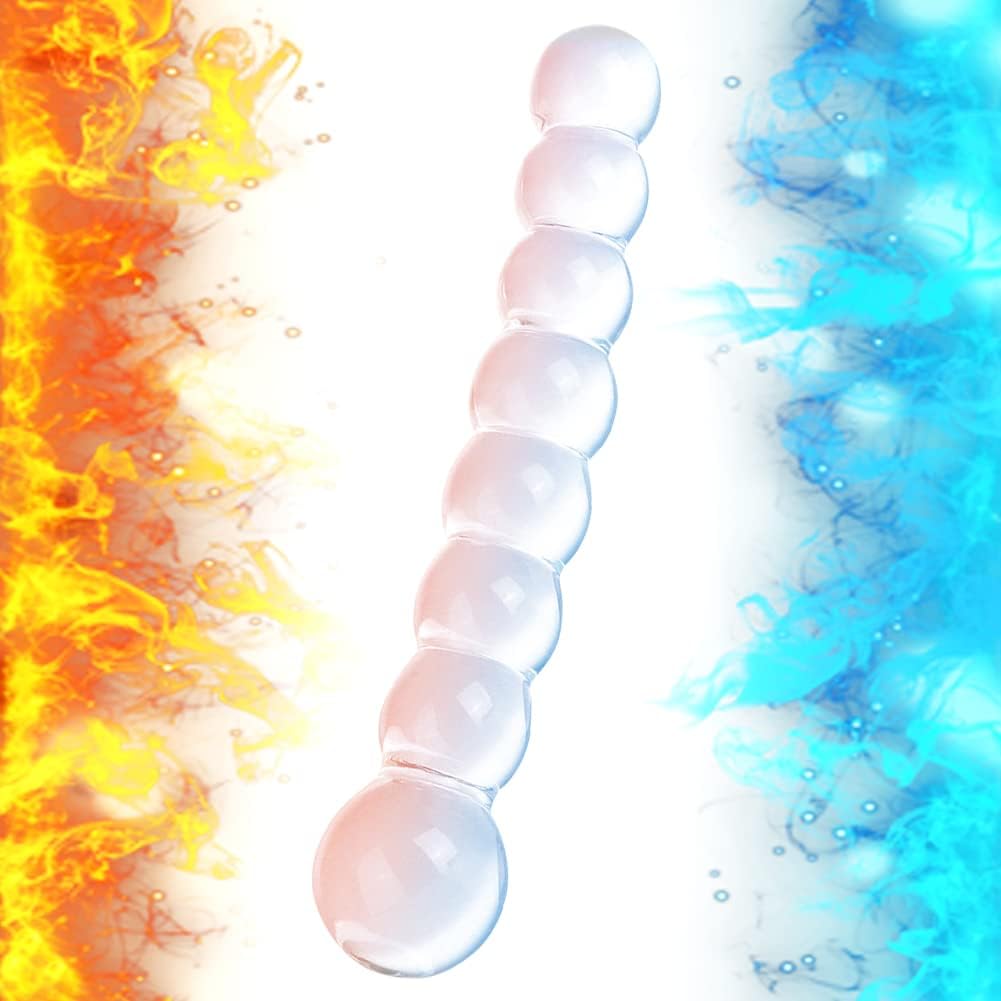 GlidePearl Dual Ended Glass Beads Plug