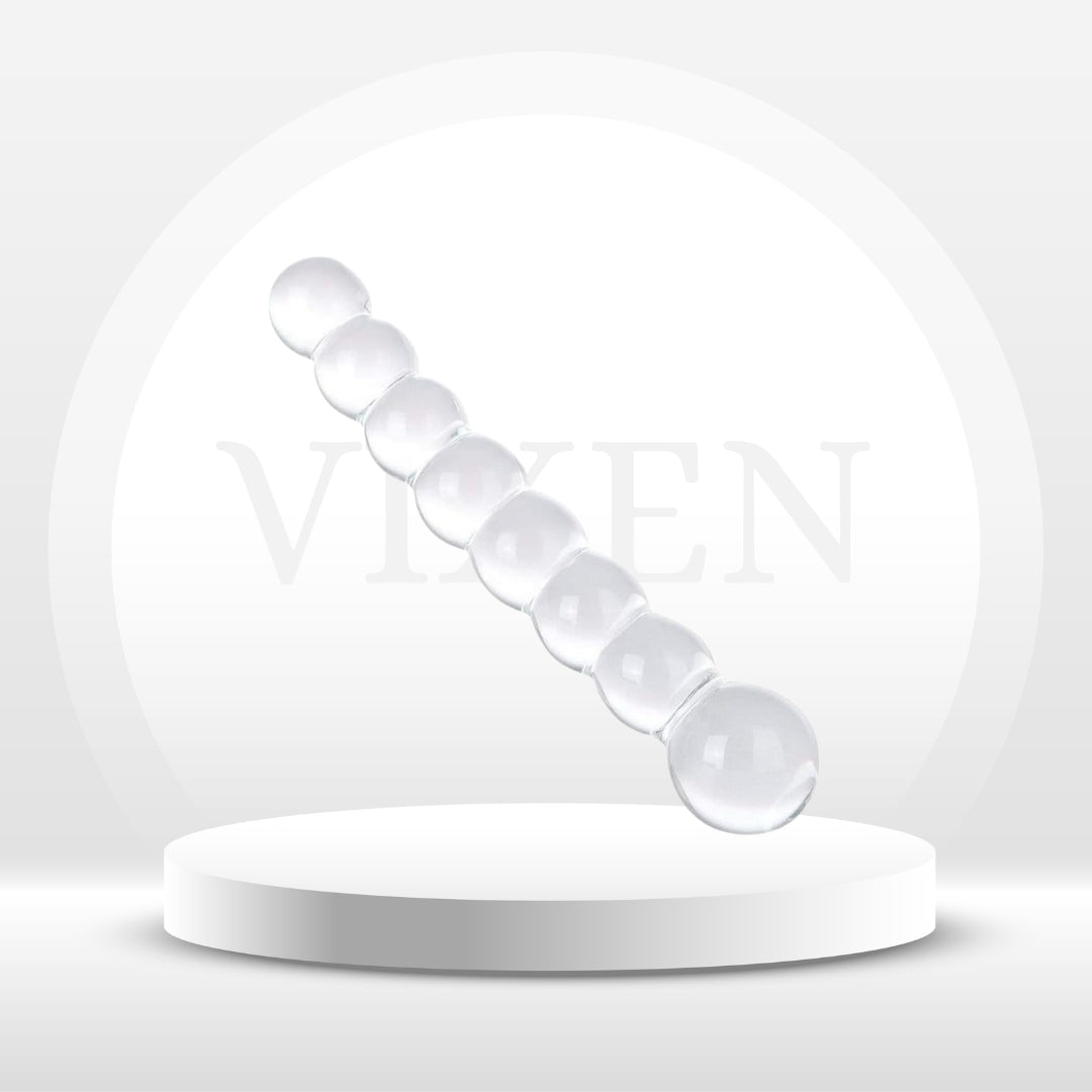 GlidePearl Dual Ended Glass Beads Plug