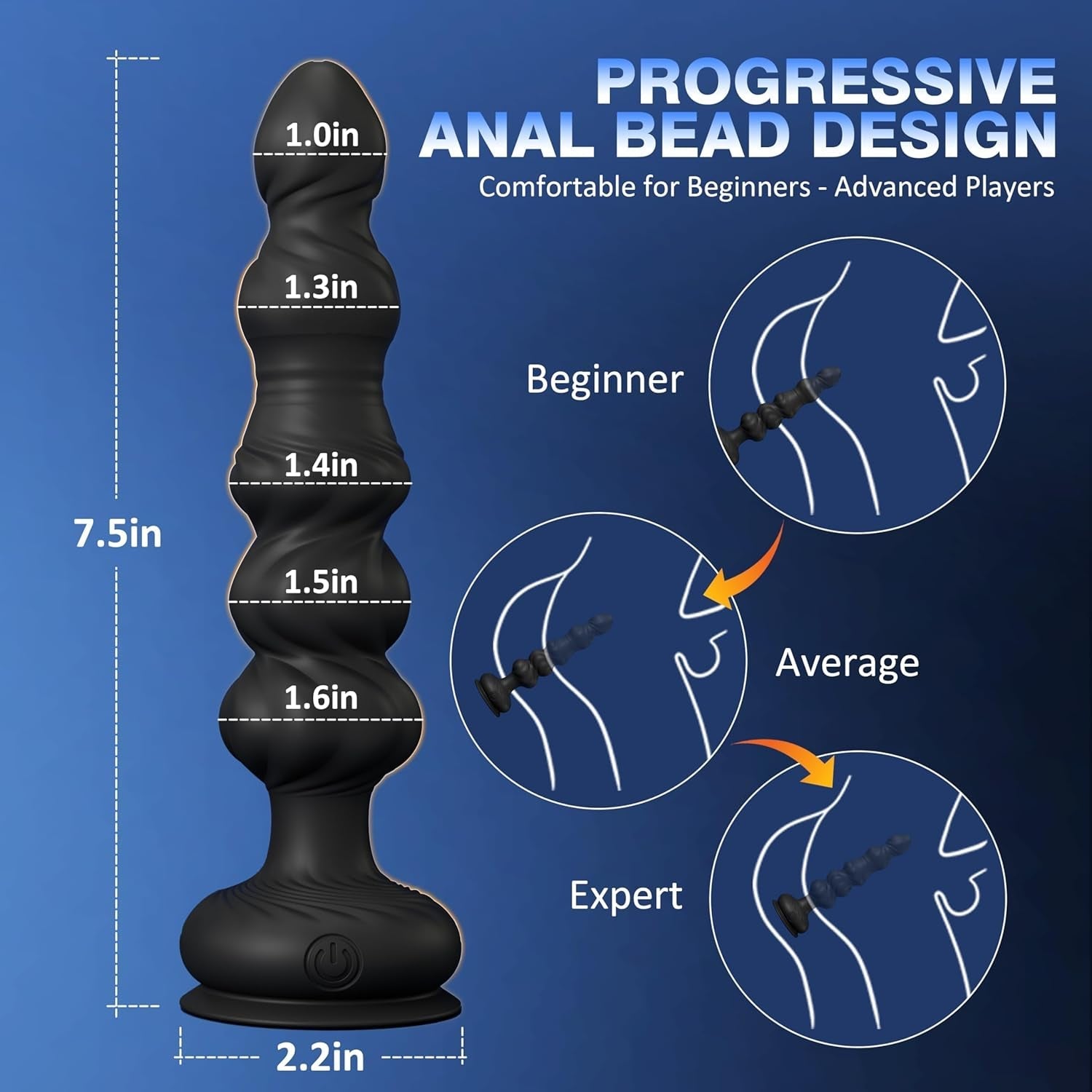 GlideThrust Thrusting Prostate Massager with Remote