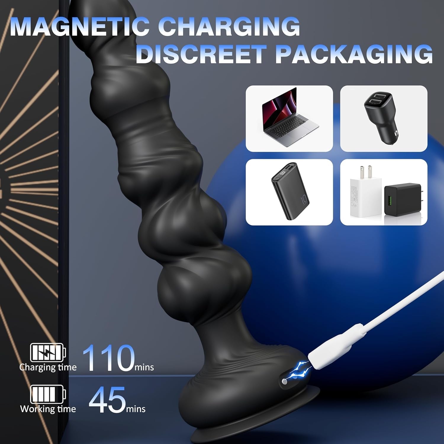 GlideThrust Thrusting Prostate Massager with Remote