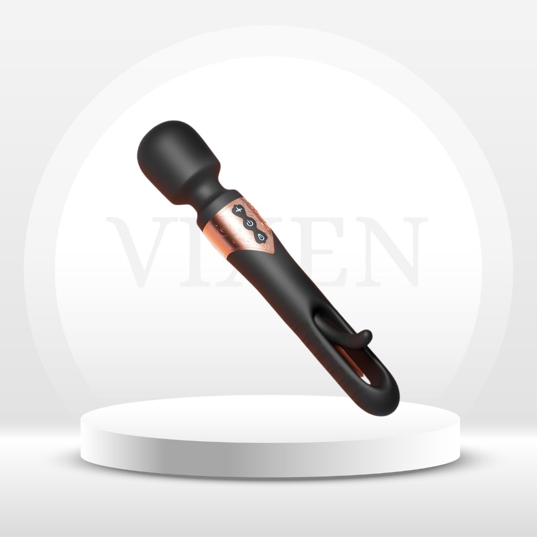 GlideVibe 360° Flapping Wand Vibrator