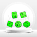 Glow in the Dark Sex Dice Set