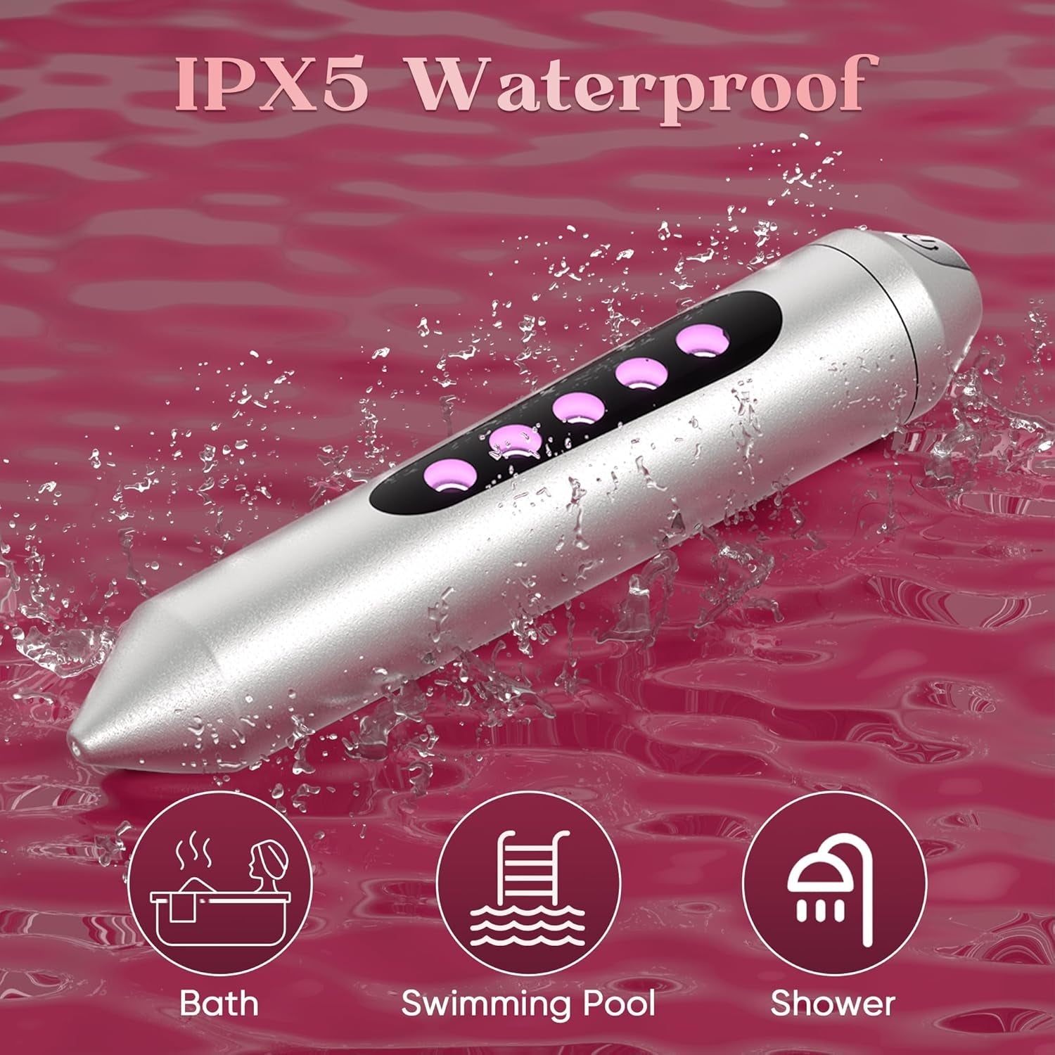 GlowBullet LED Mini Bullet Vibrator