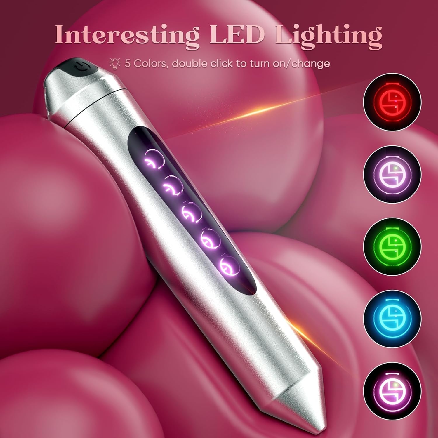 GlowBullet LED Mini Bullet Vibrator