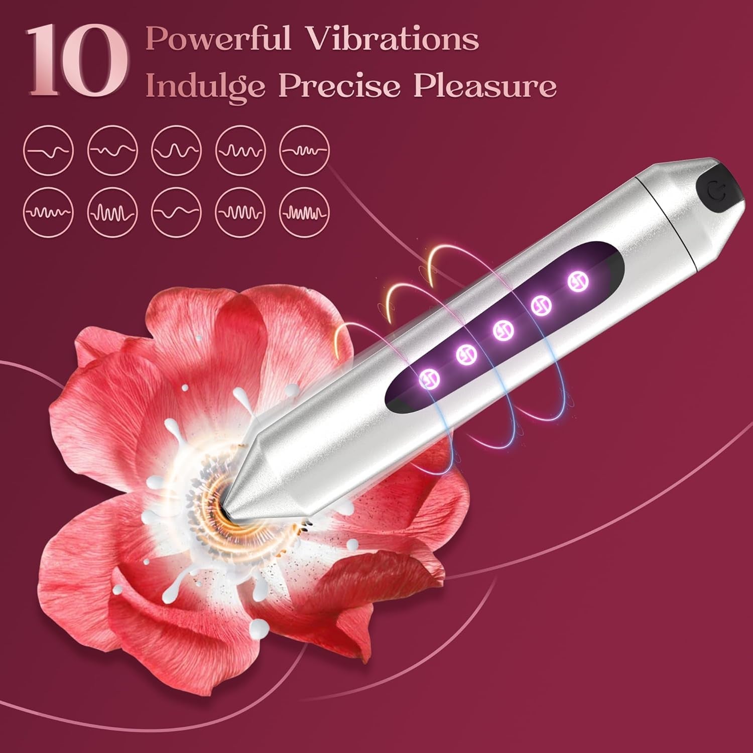 GlowBullet LED Mini Bullet Vibrator