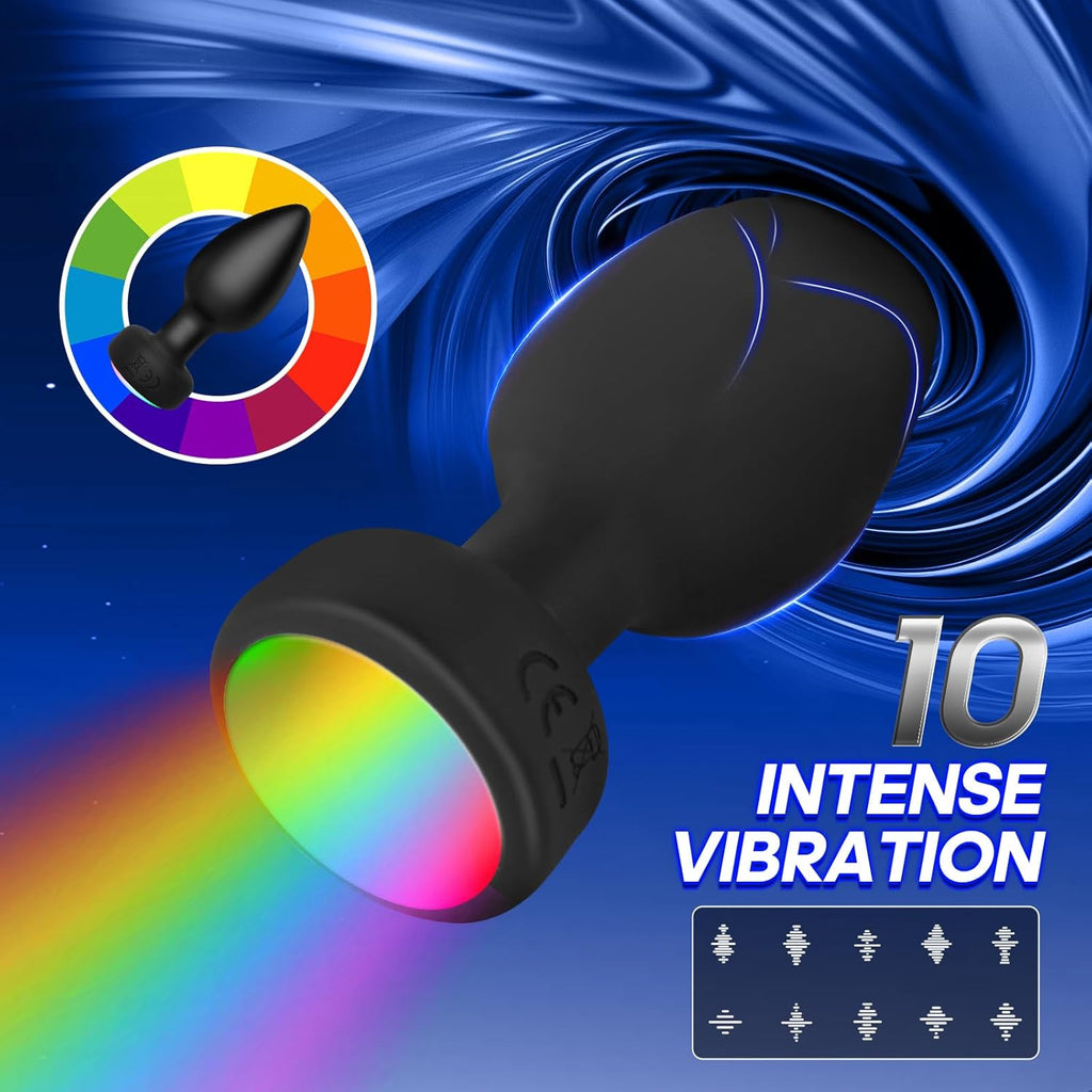 GlowCore 3-Piece Anal Plug Set