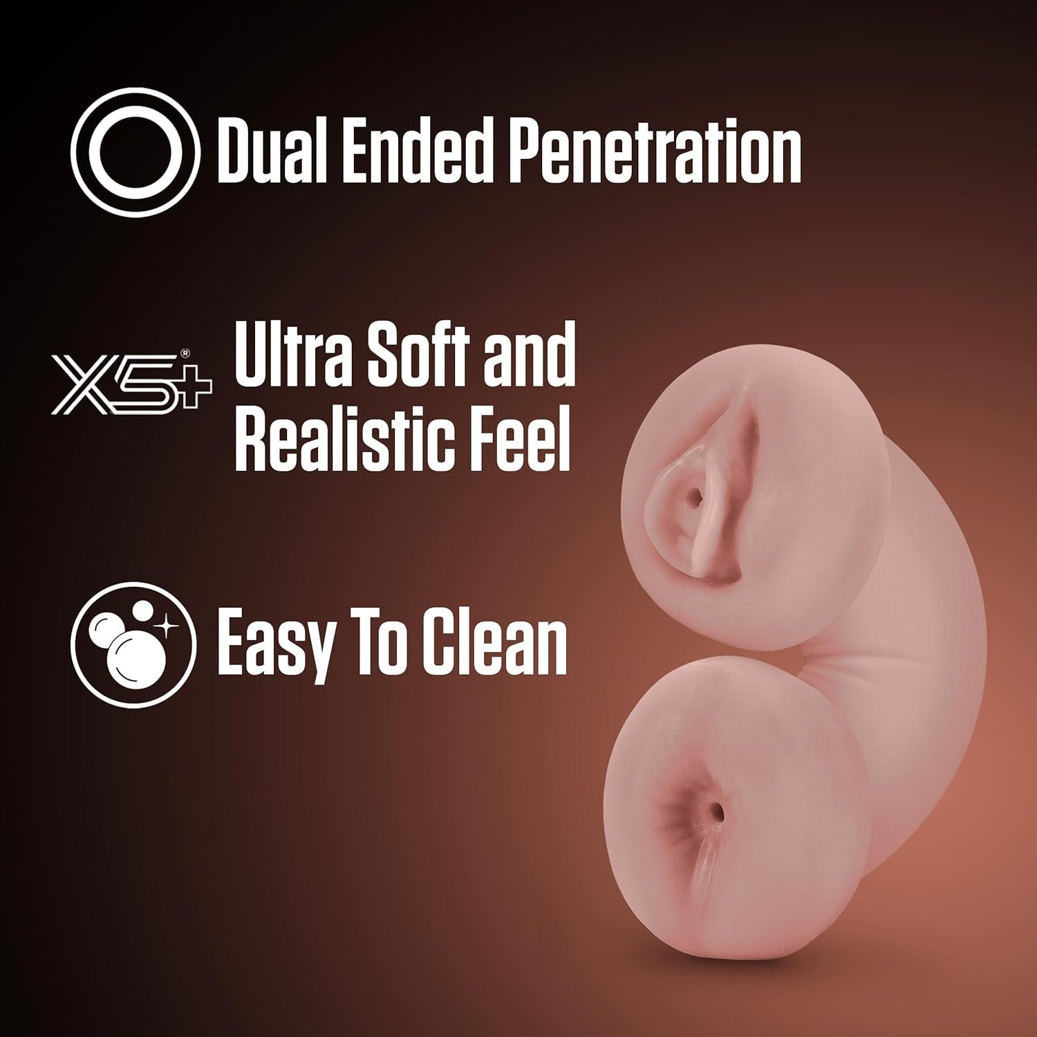 GlowGrip Glow-in-the-Dark Pocket Pussy Stroker