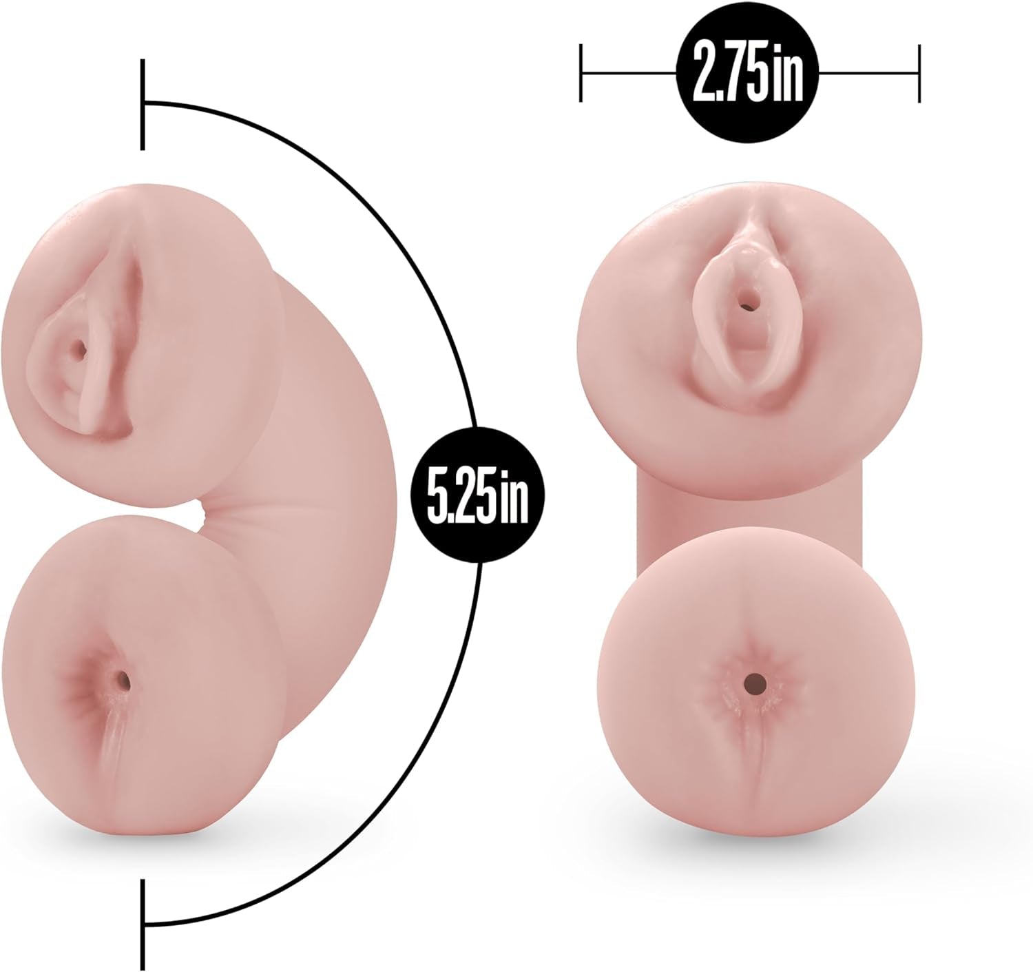 GlowGrip Glow-in-the-Dark Pocket Pussy Stroker