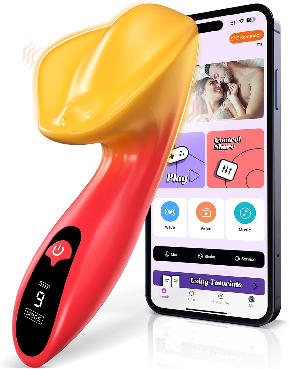 GlowPulse Smart Clit & Vulva Vibrator