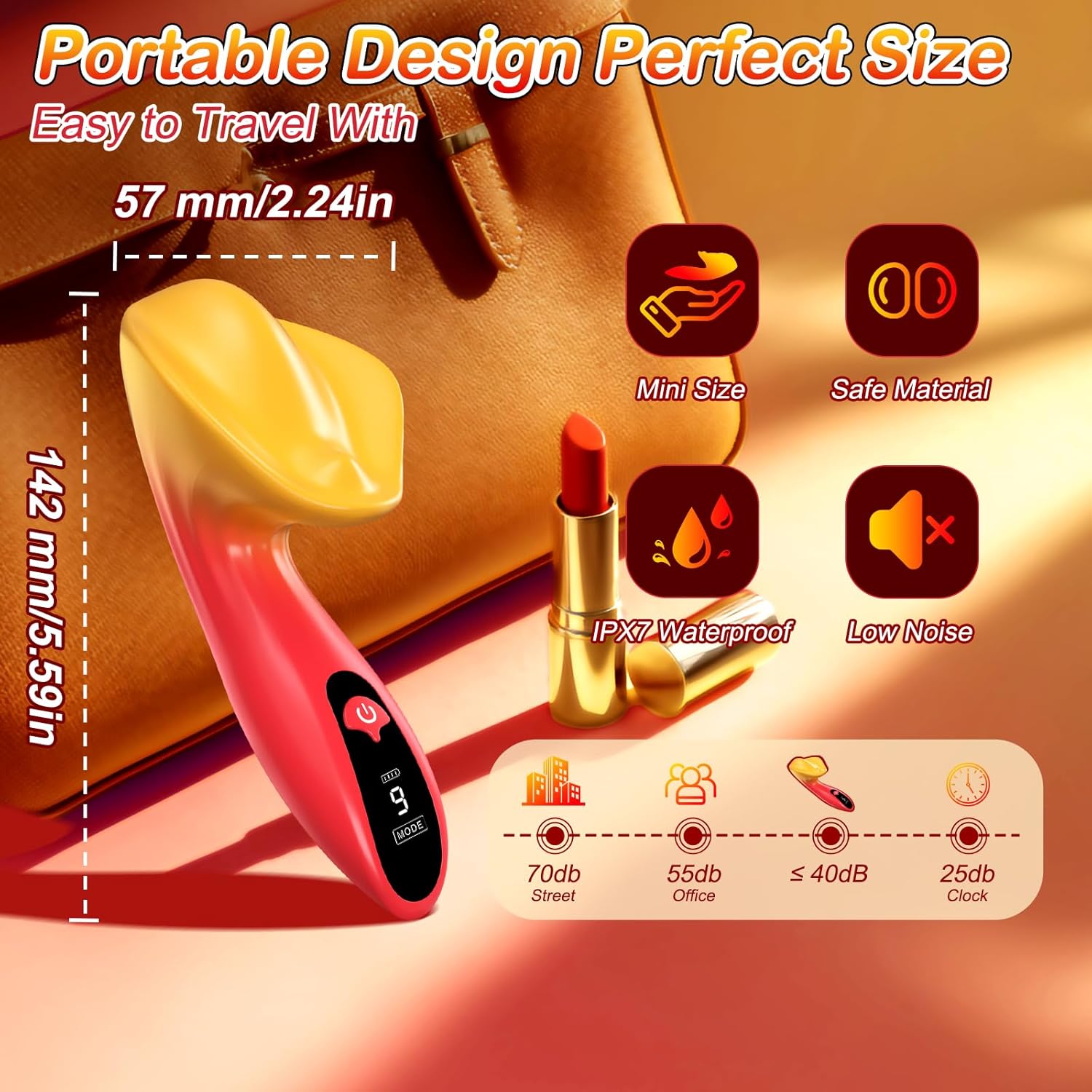 GlowPulse Smart Clit & Vulva Vibrator