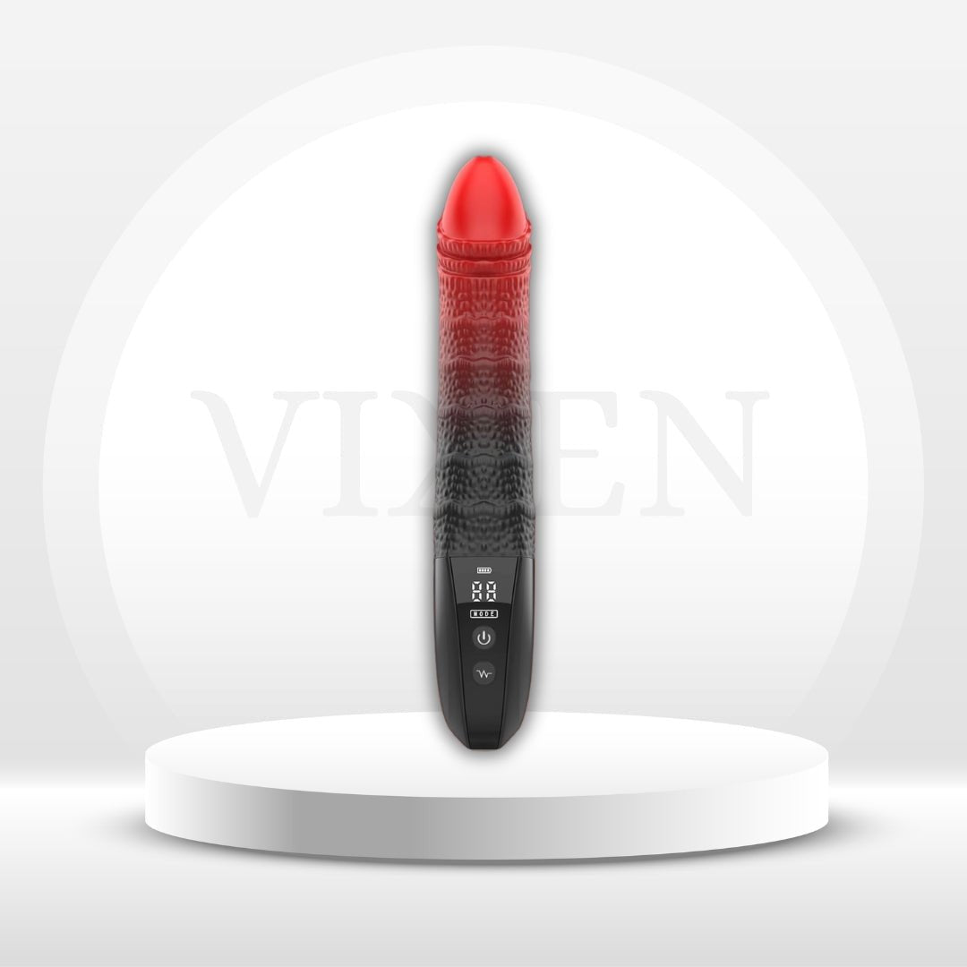 GlowStroke LED Dildo Vibrator Wand
