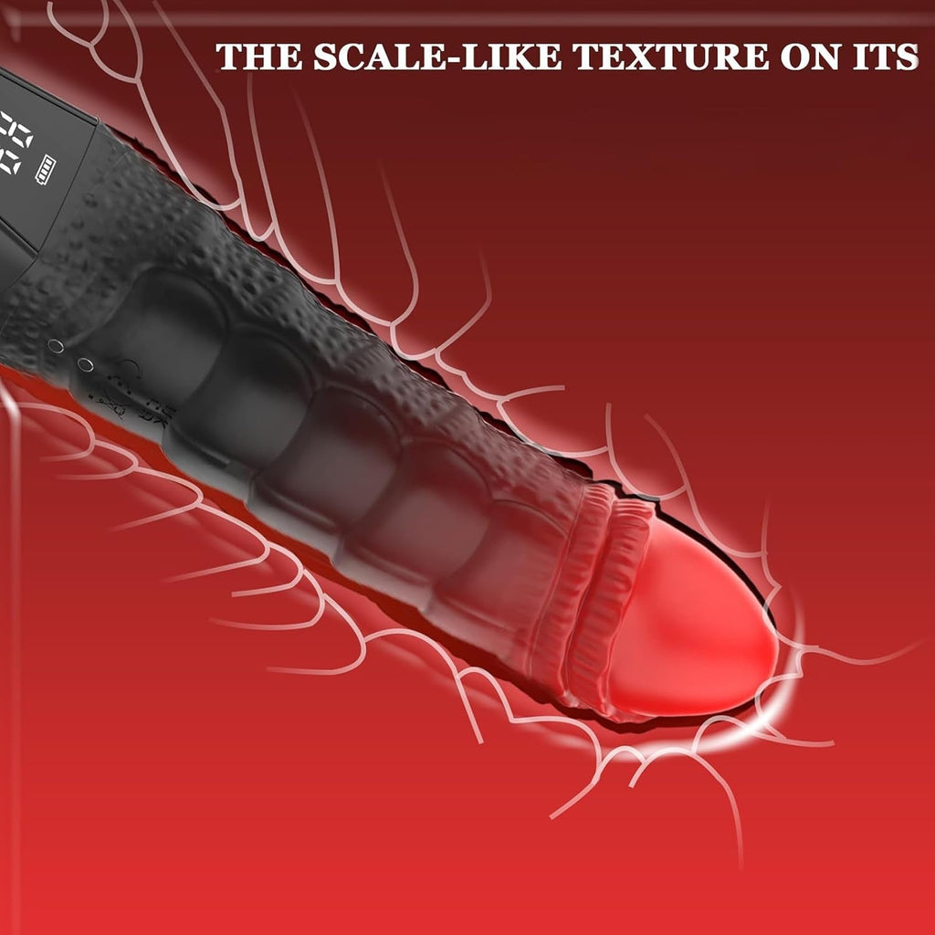 GlowStroke LED Dildo Vibrator Wand