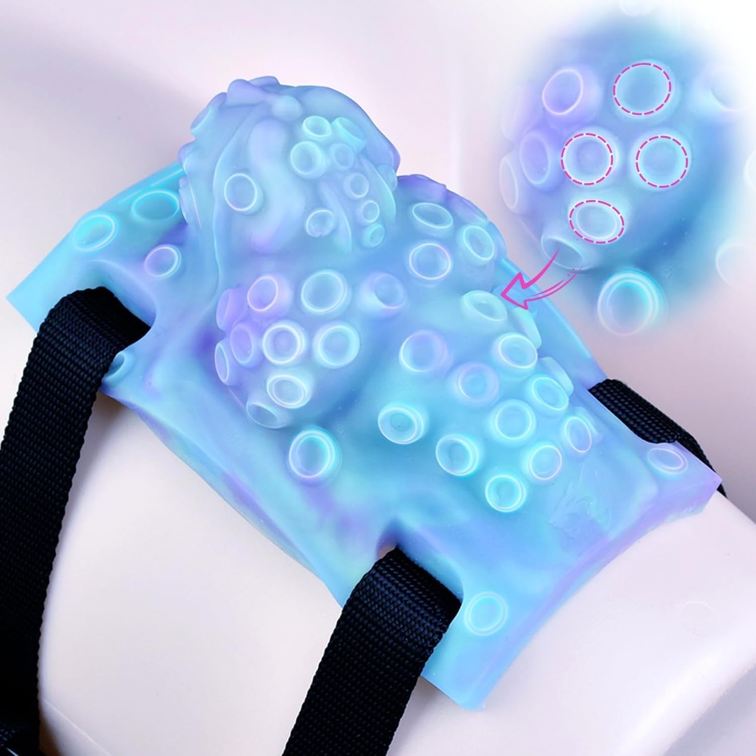 GlowTide Tentacle Clit Grinder with Belt