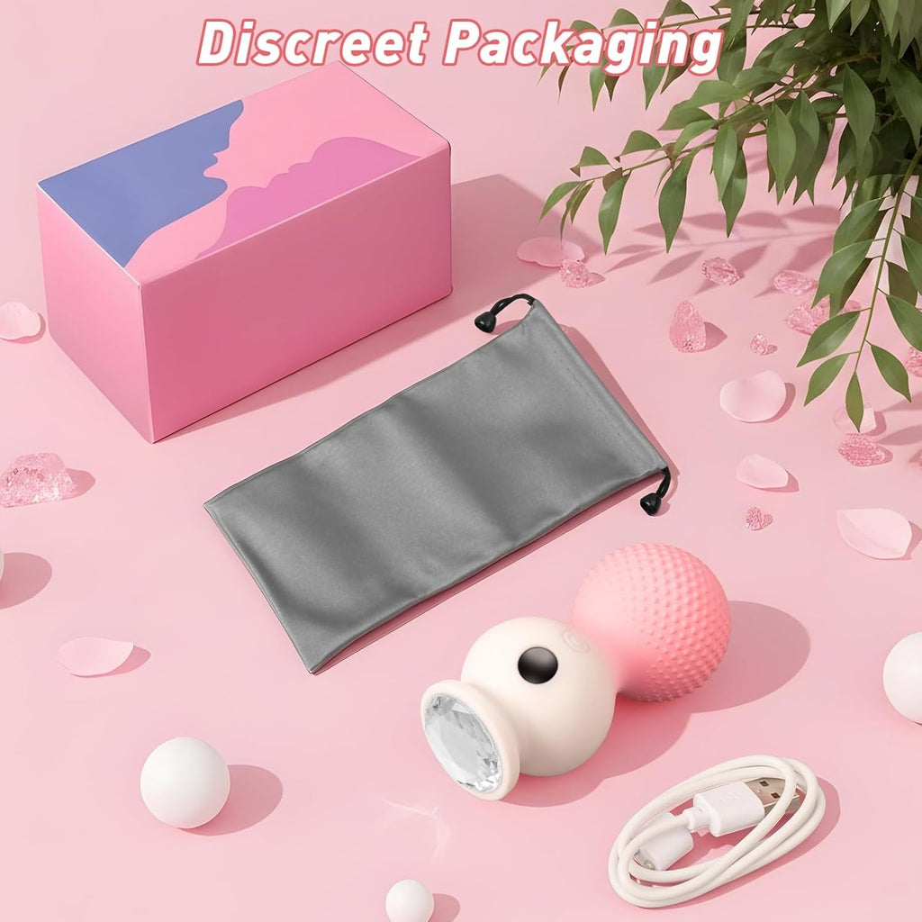 GlowTouch Chic Mini Wand Vibrator