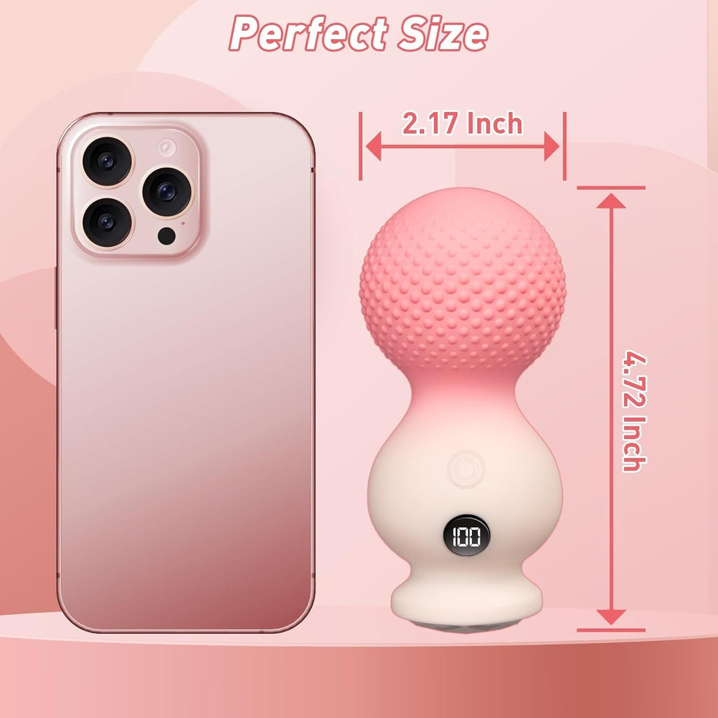 GlowTouch Chic Mini Wand Vibrator