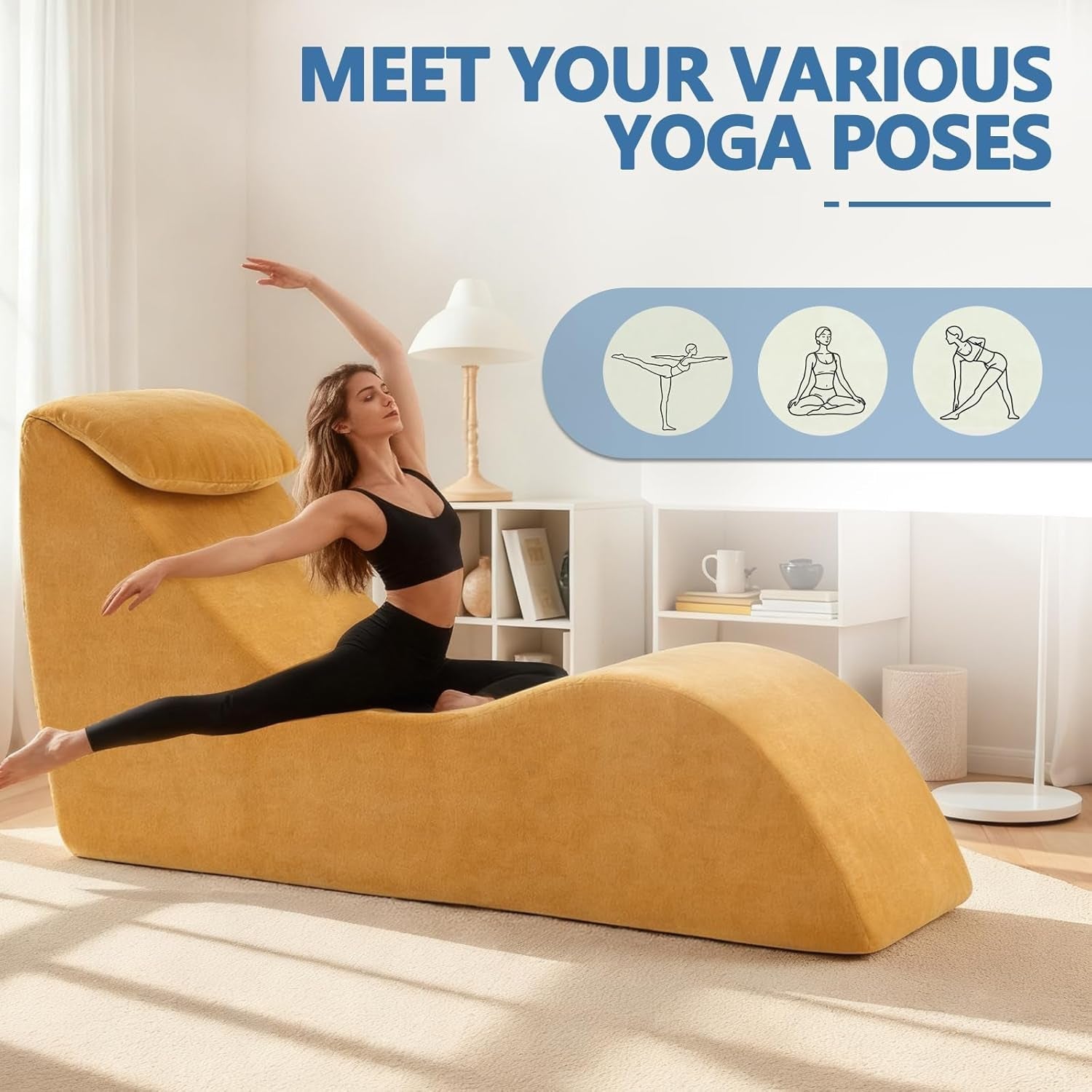 GoldenVice Intimate Sex Chaise Lounge Chair