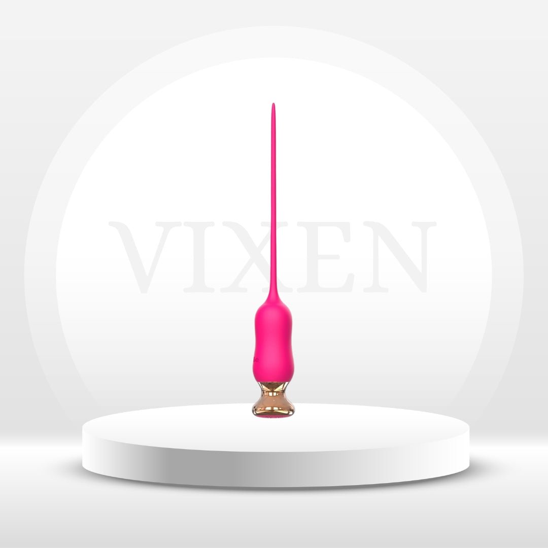 GoldRush Gold-Plated Urethral Vibrator Wand