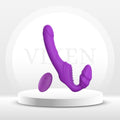 GrindFit Ergonomic Strapless Strap-On Dildo Vibrator