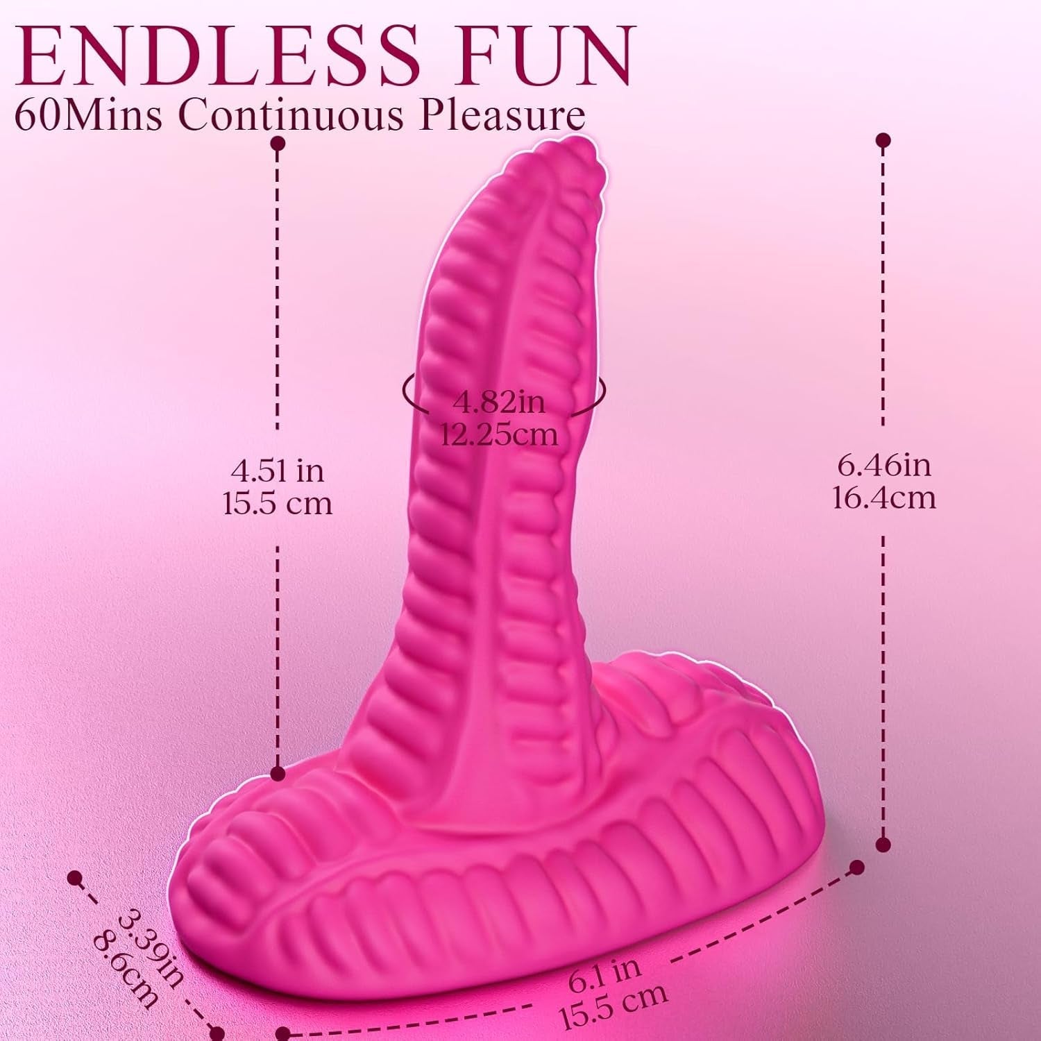 GrindSway Hands-Free Riding Dildo Vibrator