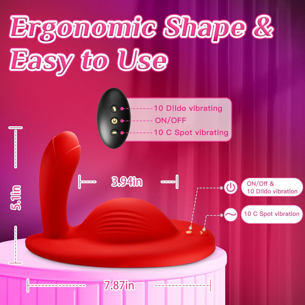GrindWave Thrusting Ride-On Vibrator