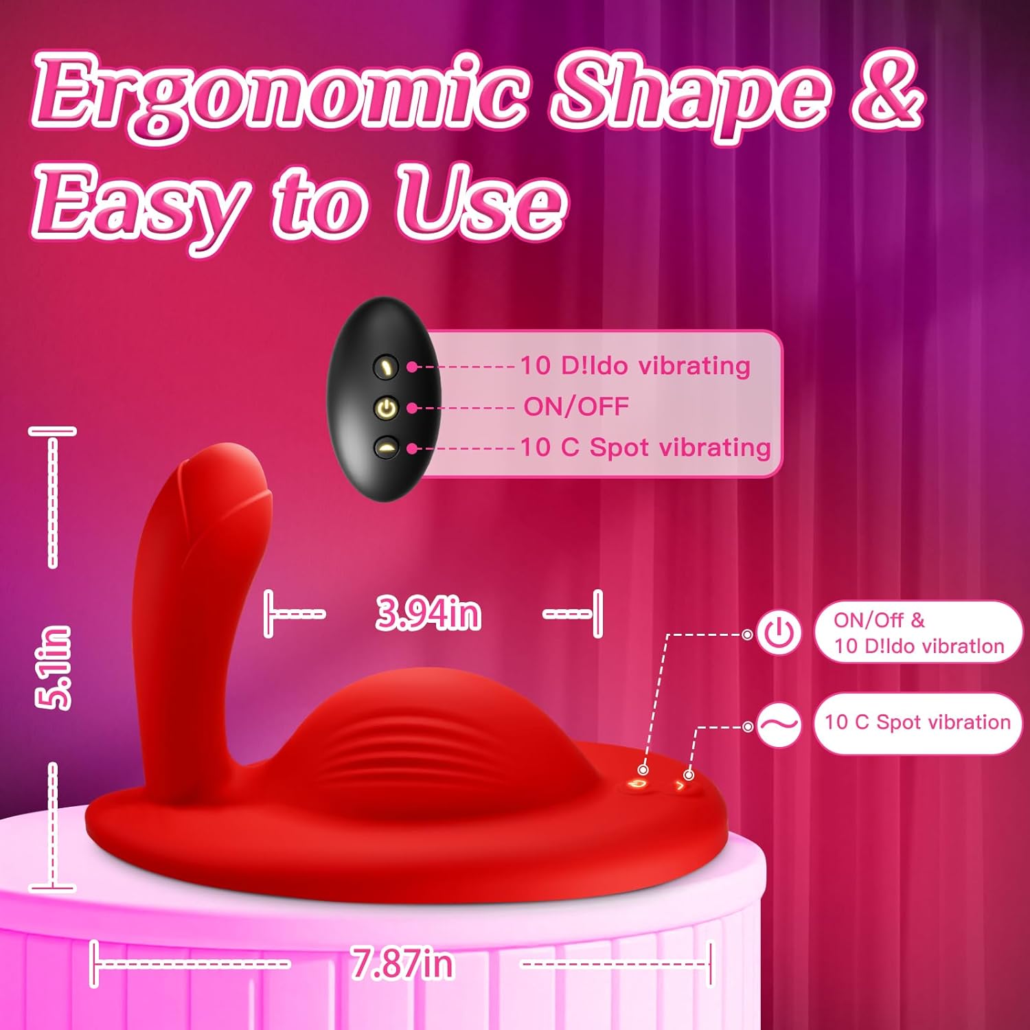 GrindWave Thrusting Ride-On Vibrator