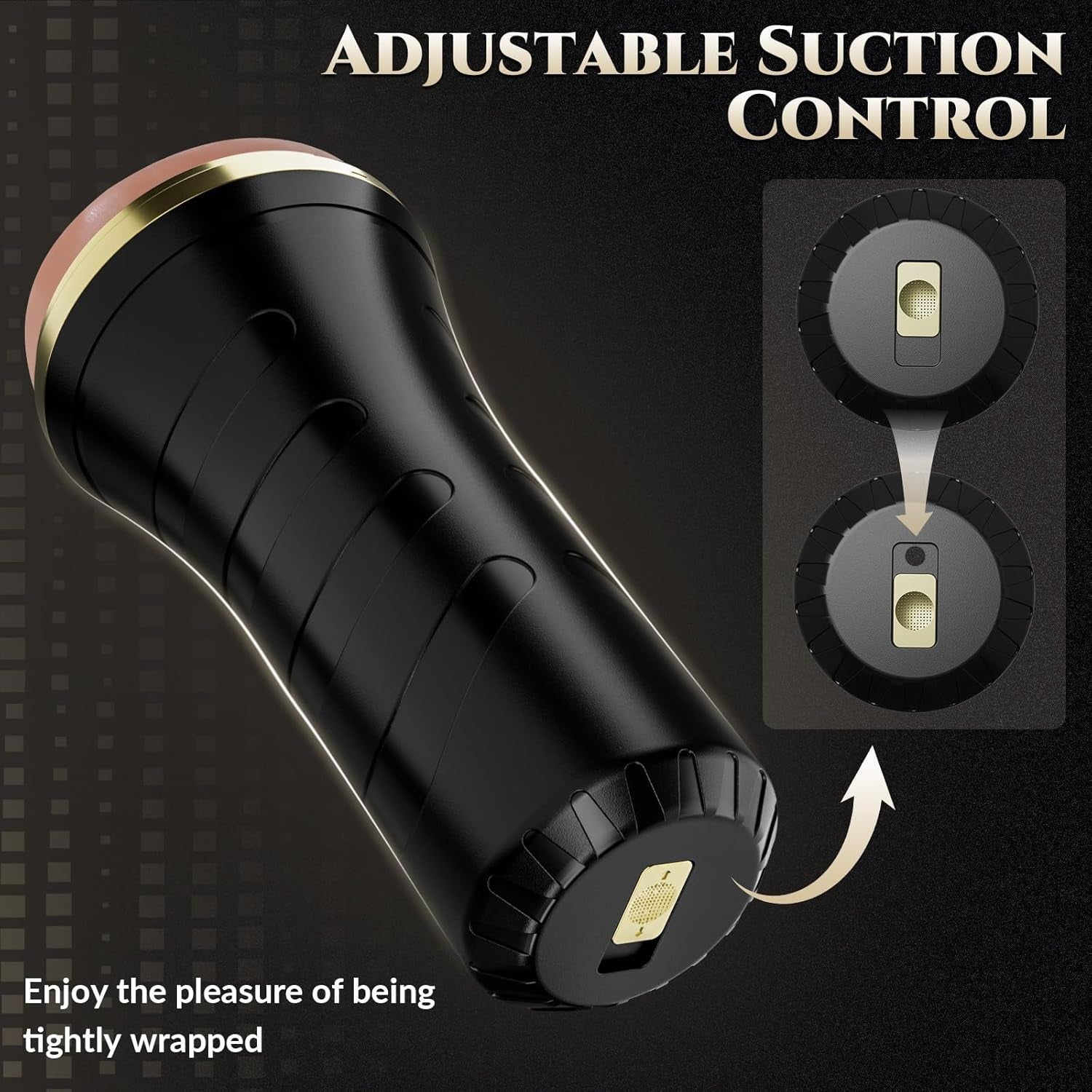 GripLuxe 7.5” Realistic Pocket Pussy Fleshlight Stroker
