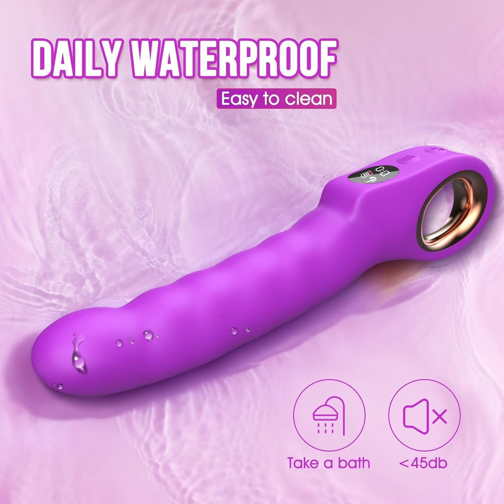 GripStroke Thrusting G-Spot Vibrator Wand