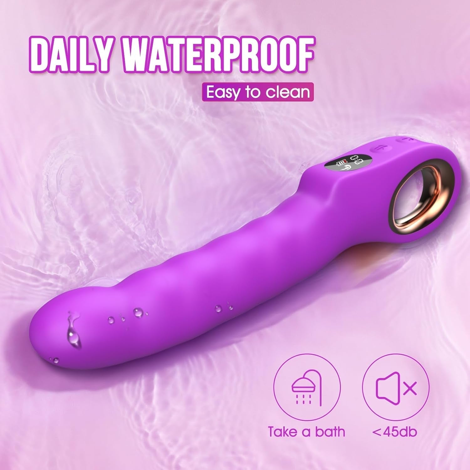 GripStroke Thrusting G-Spot Vibrator Wand