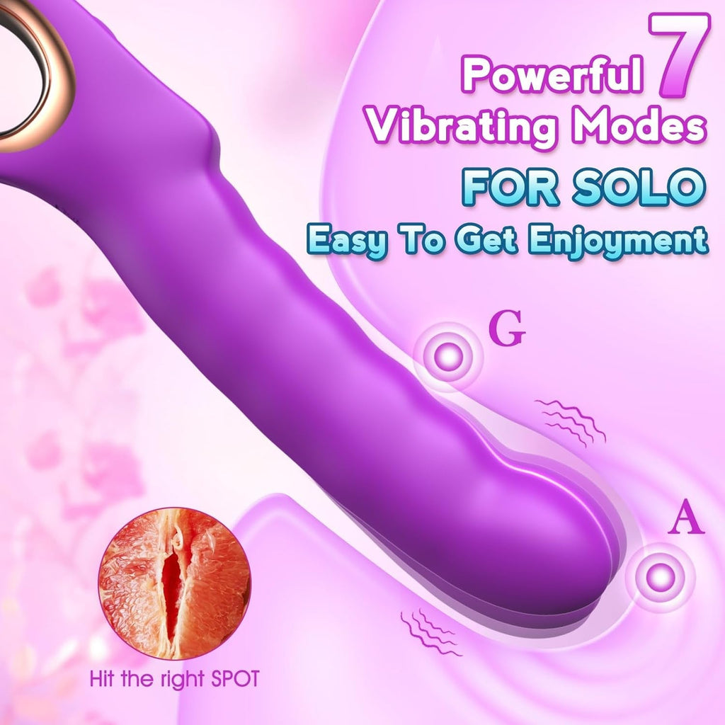GripStroke Thrusting G-Spot Vibrator Wand