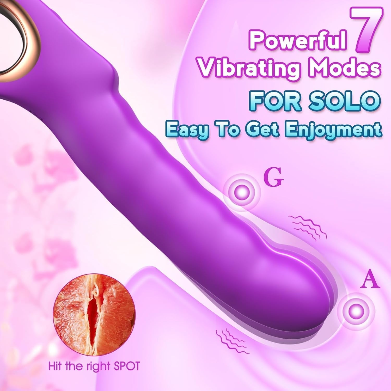 GripStroke Thrusting G-Spot Vibrator Wand