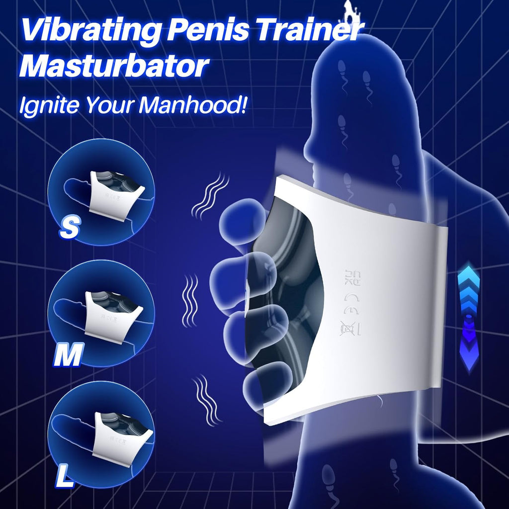 GripVibe Penis Training Stroker