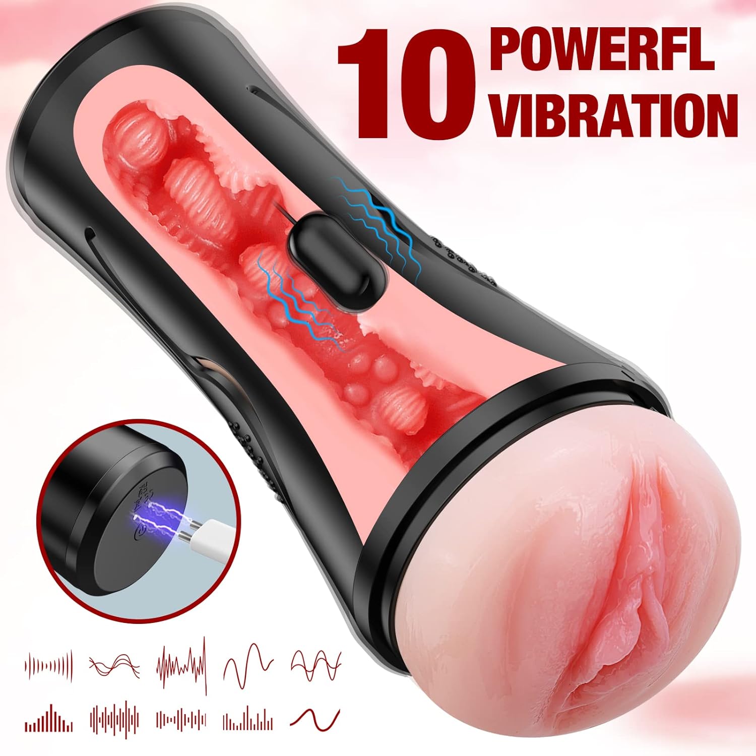 GripVibe Vibrating Pocket Pussy Fleshlight