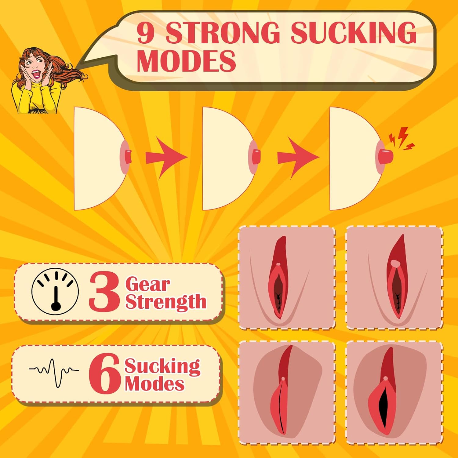HatTrick Electric Pussy Pump Nipple Suckers Kit